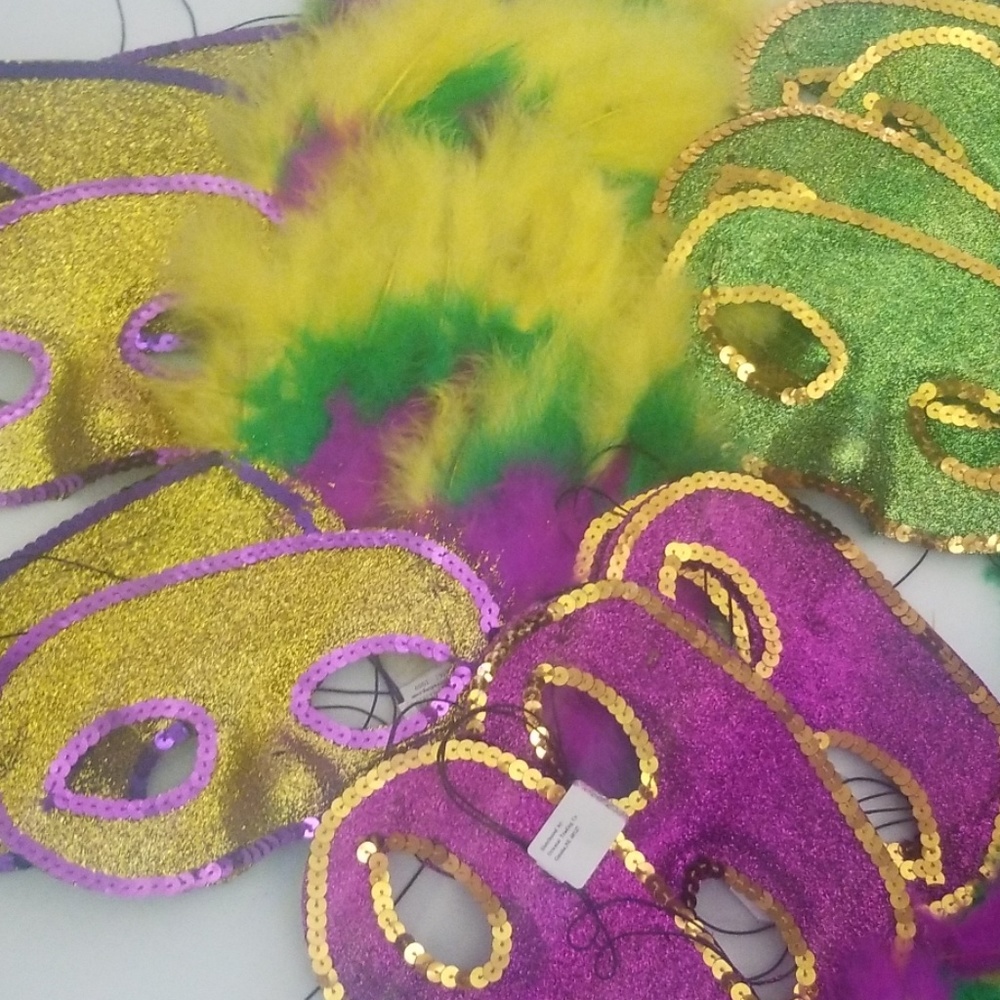Feather masks